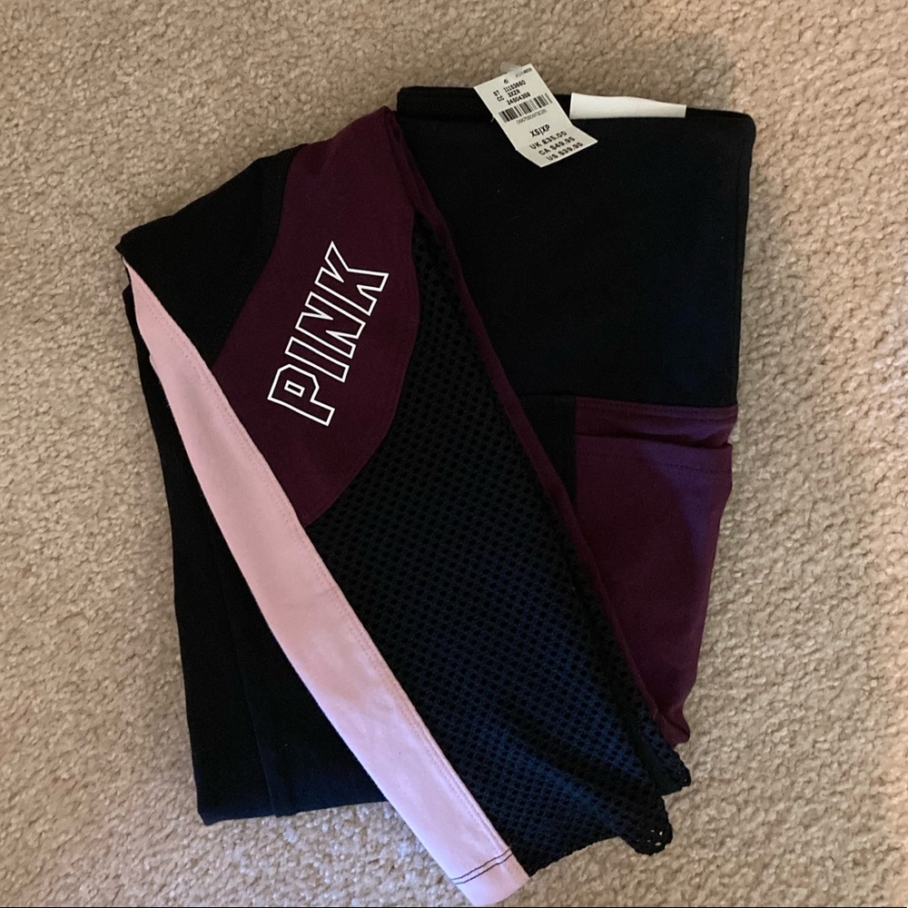 Pink leggings